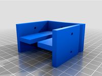 Ikea lack leg connector  by whitewhidow