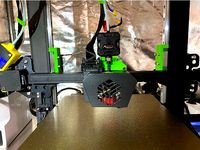 CR-6 SE Z-Axis Linear Rail mount by lusbueb