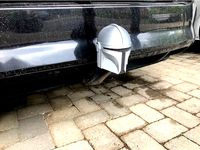 Mandalorian hitch cover by DrPram