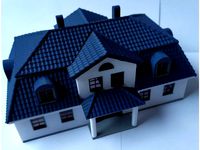 House with carport H0-scale by Depronized remix by Jacquesn