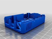 Noctua Fan Plug Raspberry Pi 4 Top Snap Case by smakus