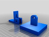 Hanging Projector Holder by 3DBuilds