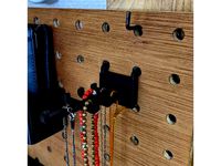 peg board hook by ky3dprnting