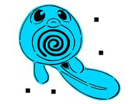 060 Poliwag stencil + 2D by Longquang