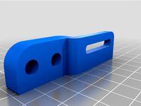 Bed Endstop (Rails) by nounoursamoi