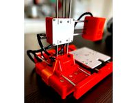 EasyThreed X1 Low Footprint & High Rigid Controller Holder by CodeNameX