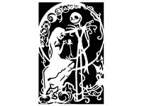 The Nightmare Before Christmas stencil by Longquang