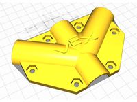 Vex Robotics Tipping Point - Branch Holder by martpoko