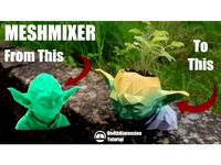 Master Yoda plant pot by de4thdimension