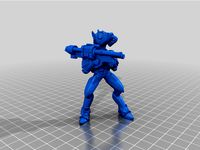 Vargr with a Rocket Launcher by MetalBeard