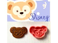 DUFFY AND FRIENDS - DUFFY BEAR COOKIE CUTTER STAMP by elke_gunawan