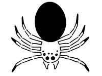 Spider stencil 3 by Longquang