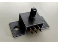 Simple Potentiometer (Poti) Holder by Gecko089