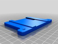 Mounting bracket for Autohelm AH2000 and AH3000 control unit  by J-MarcMarseille