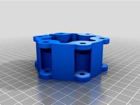 Sim Steering wheel spacer 70mm PCD M5 to M6 by hooten