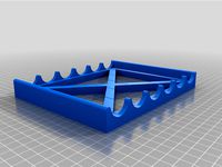 Horizontal test tube holder 25mm by Memorex