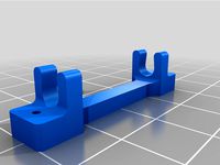 Ferrite Rod 30x4mm PCB through hole holder by vernygora