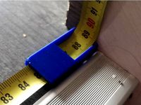 Indicateur de mesure interieure pour metre ruban / measuring tape indicator by Yoshi3dCreatons