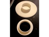 Hatchbox Spool 1.5" PVC Stackable Adapters  by bluemoonmystic