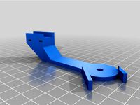 FIXED (6/2019) Artillery Sidewinder X1 Bed Cable Strain Relief by iziMakers