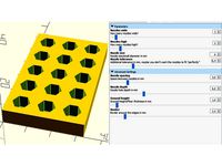 Parametric Nozzle Holder - Store every nozzle! by HansisThings