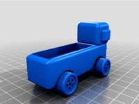 Einfaches Model LKW TEST OBJEKT by DirksBastelbude