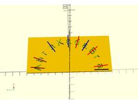 Painting template-curved text_ OpenScad by stollew