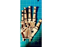 Index/ Middle Adaption for combining Flexible fingers with Parloma Hand by TheSheppard