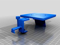 mobile and headset holder by hootch0815