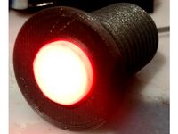 6x6mm to M20 Button - with 3mm LED by MaBaTa