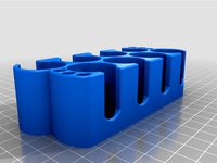 Vallejo 8 Bottle bottle and 6 brush holder by TheOctopus