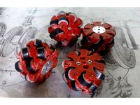 MECANUM WHEEL WITH DOUBLE ROLLER by LizandroDuran