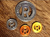 R Token (inspired by Rochester Transit Corp. token) by ClassyNemesis