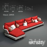 Sofa NATUZZI Opus