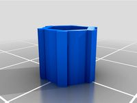 3MM Nut tool-less adapter by ElApe