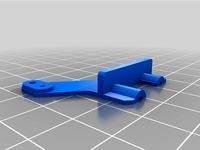 Control Horn for FMS P-40B (or other 1400mm warbirds) by eve1and