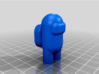 Among Us Figurine by beamakerclub