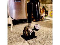 Vertical portafilter stand by vihapuu