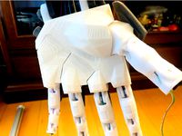 Inmoov TPU Soft Palm by Kenichi_Aihara