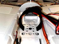 Rear Battery Tray and Wire Tunnel for Freewing F-14 80mm EDF Jet by T_CAT