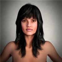 CASUAL WOMAN- RIGGED 3D MODEL (CWom0001HD2CS)