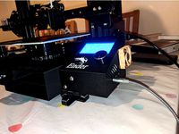 Crealty Ender 3 Pro - Raspberry Pi 4 + LCD Enclosure + 40mm fan by uusmatt