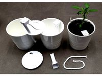 Lightweight Self-watering kit for IKEA Muskot 12 cm Plant Pot by designedbysheltie