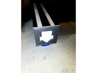 Ender 3 40x40 Aluminium extrution nozzle case by skrivarekonto