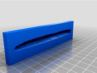 Senko Worm Fishing Bait Lure Mold by matthewgiancola