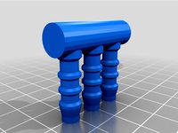 Watering system 3-way splitter for 6mm hose by Gustavocmorais