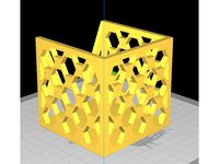 Sticky Note Holder - Hexagonal Pattern by wthays