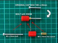 Small CAP Bolt Knob by asimomagic