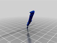 Sword for Beidou Genshin Impact Cosplay by oxo3dprinting