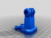 GoPro mounting buckle with 40mm rise by astefan